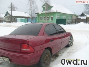 Битый автомобиль Dodge Neon